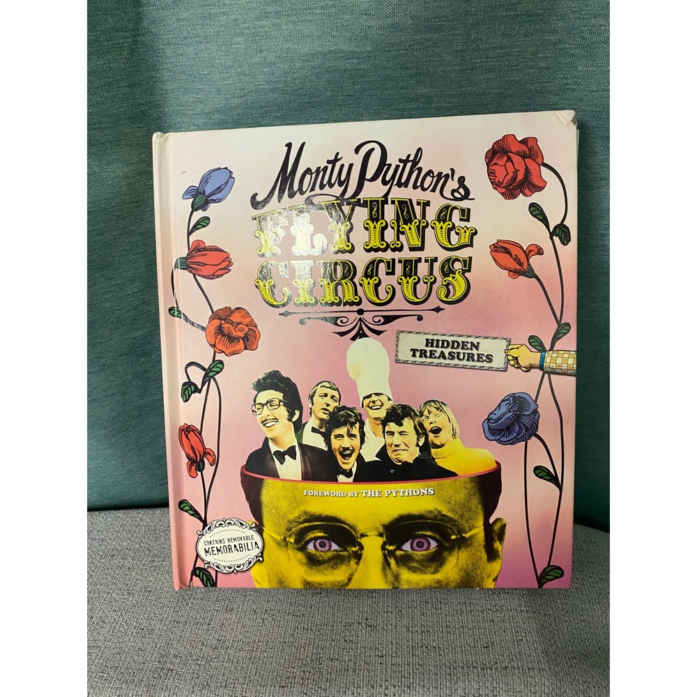 Monty Python's Flying Circus Hidden Treasures Hardcover Book Adrian Besley 2017